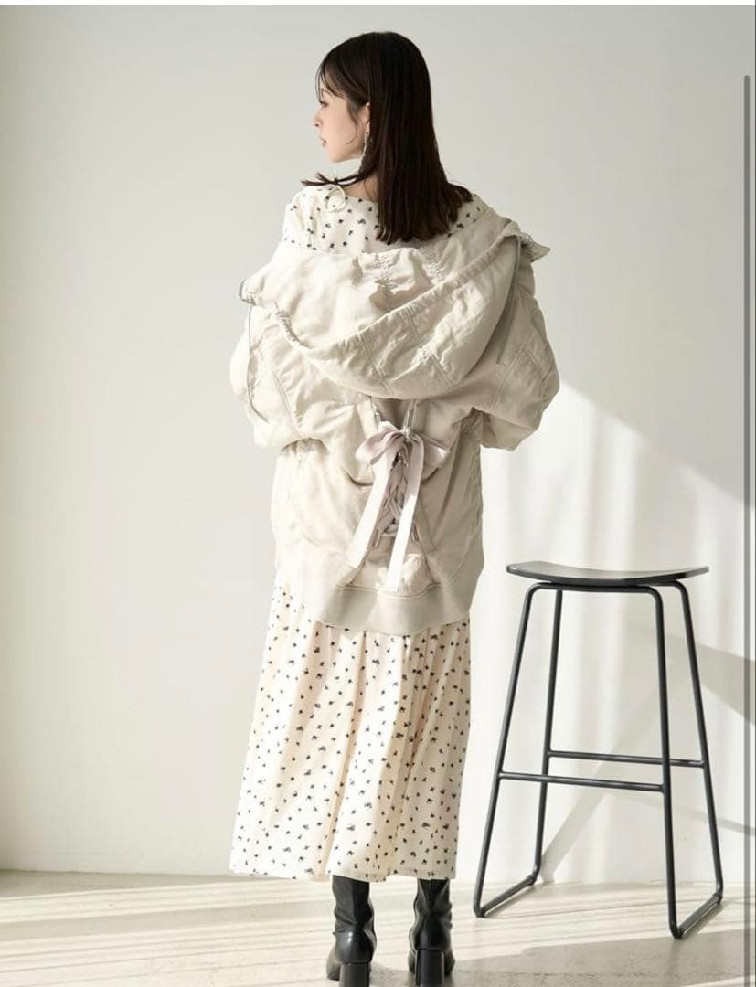 笹*様 FRAY.I.D レースアップフーディーブルゾンFWFJ251003