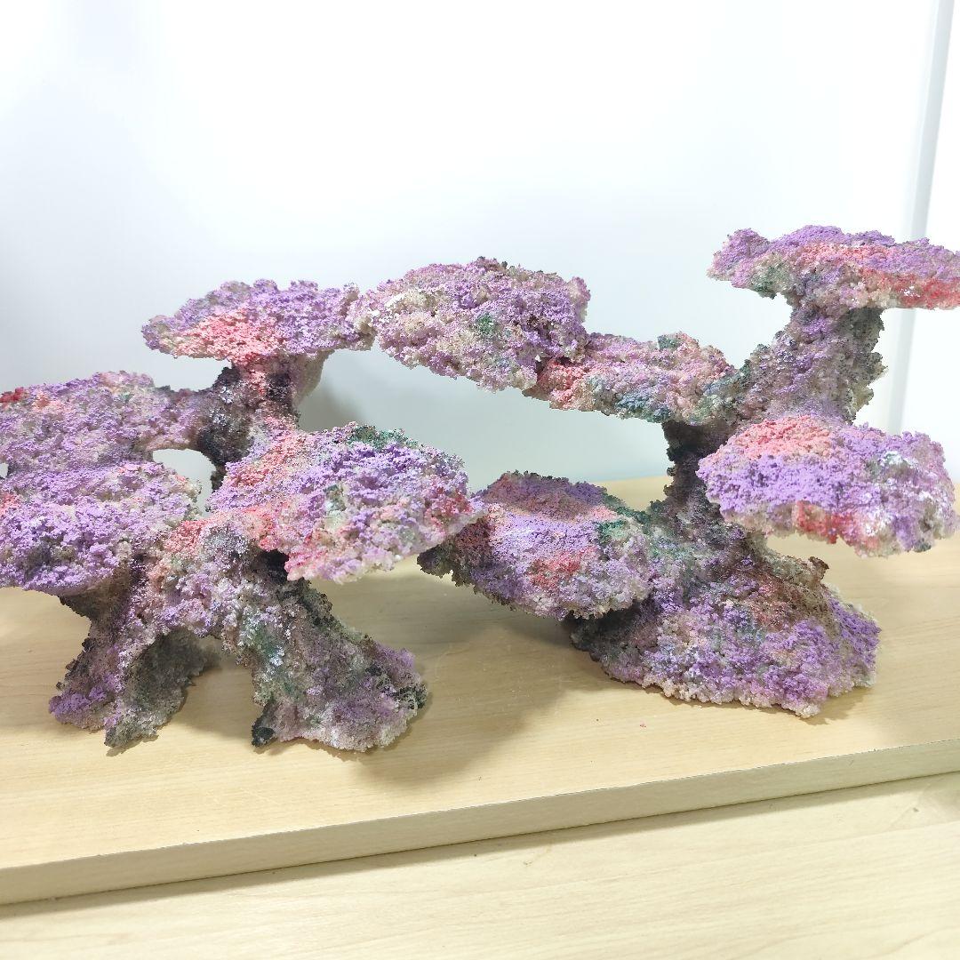 新品アク抜き不要 分離型人工ライブロック 60cm海水水槽用 レプリカ 多孔質2