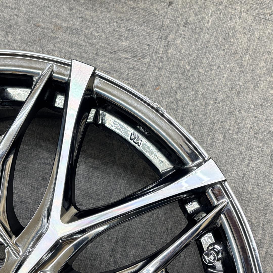 新品タイヤ付 weds クレンツェ ウィーバル 215/45R18 ヴォクシー