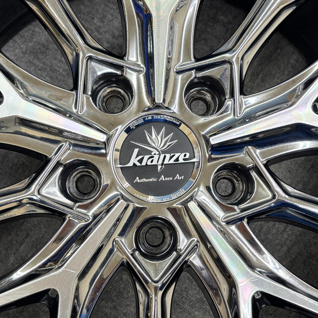 新品タイヤ付 weds クレンツェ ウィーバル 215/45R18 ヴォクシー