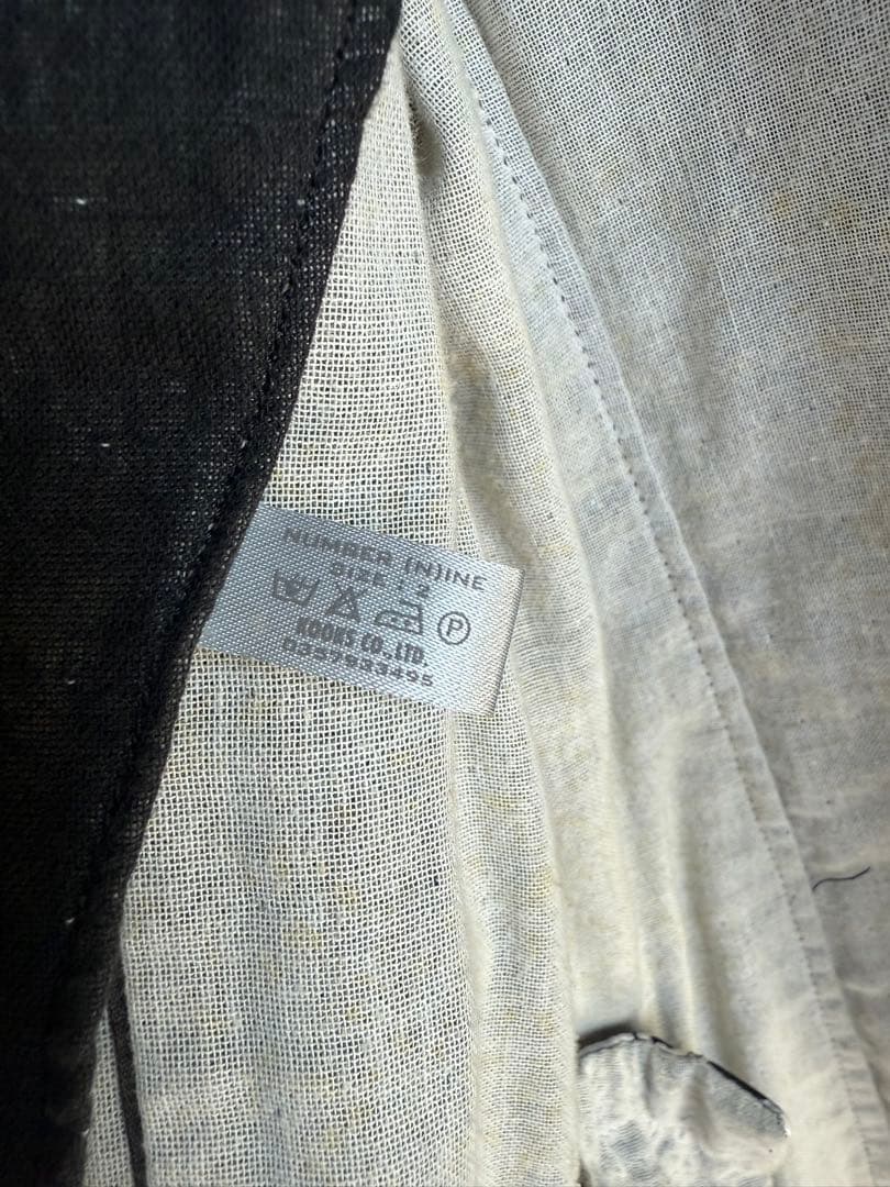 NUMBER (N)INE　ガーゼジャケット　ナンバーナイン