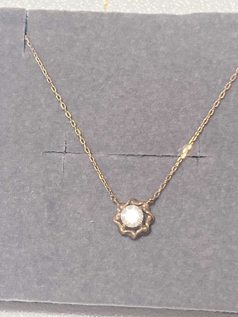 ゴールド18kダイヤネックレス