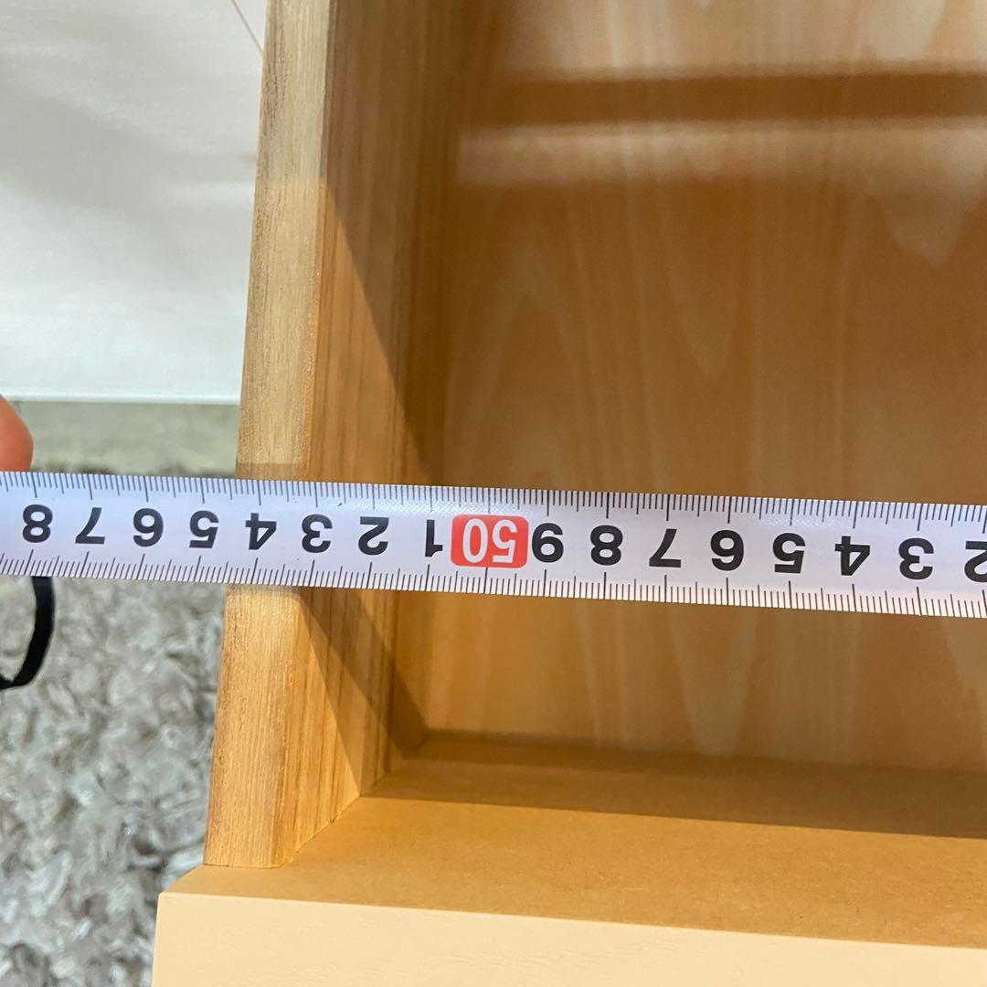 モモナチュラル　MOMO natural⭐️3段チェスト　ホワイト