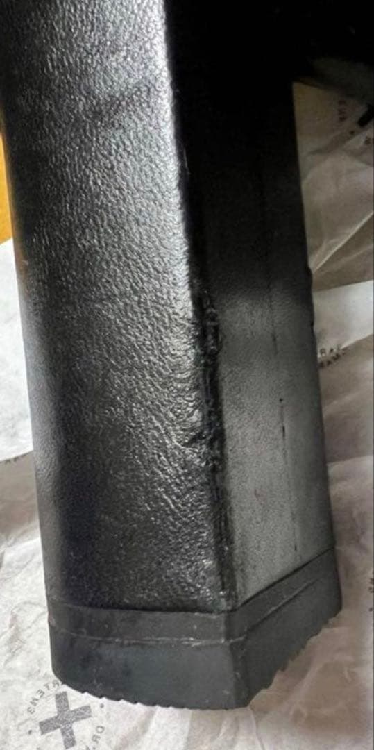 サンローラン　パリ　黒レザーブーツ 高ヒール