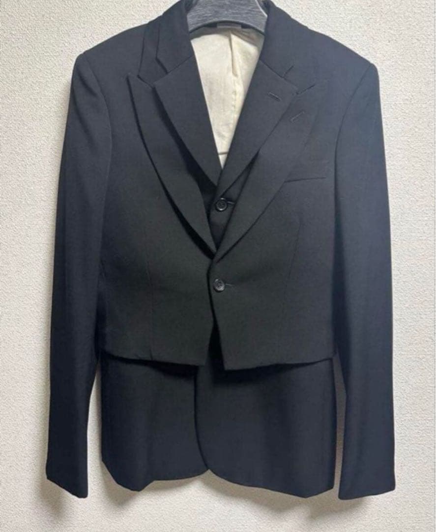 コムデギャルソンオムプリュス 17aw ドッキング テーラードジャケット