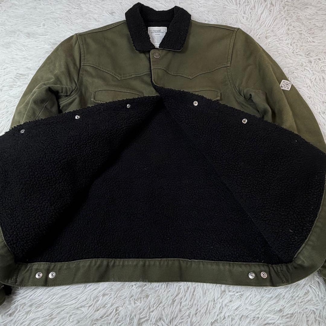 CRIMIE クライミー ボアミリタリージャケット