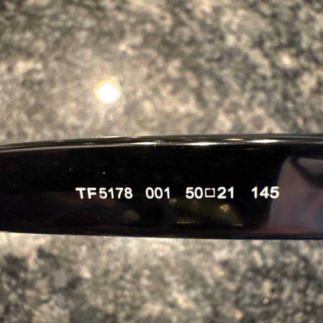 TOM FORD トムフォード TF5178 001 ブラック メガネ フレーム