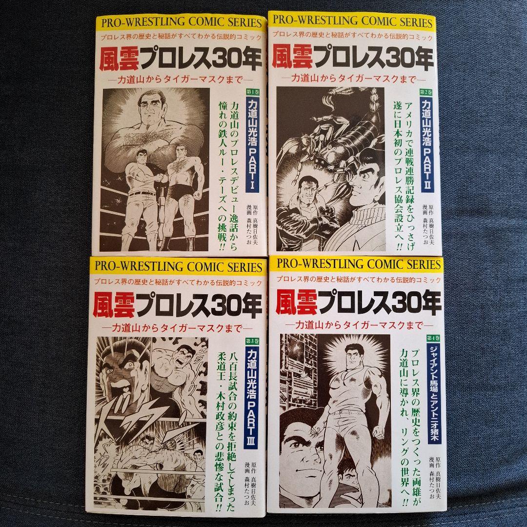風雲プロレス30年 全13巻セット