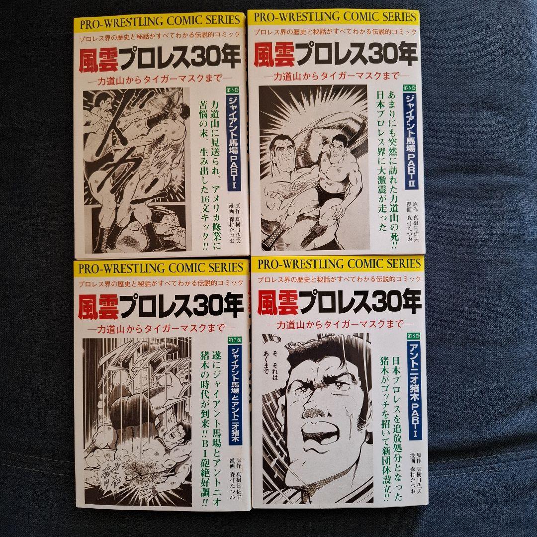 風雲プロレス30年 全13巻セット