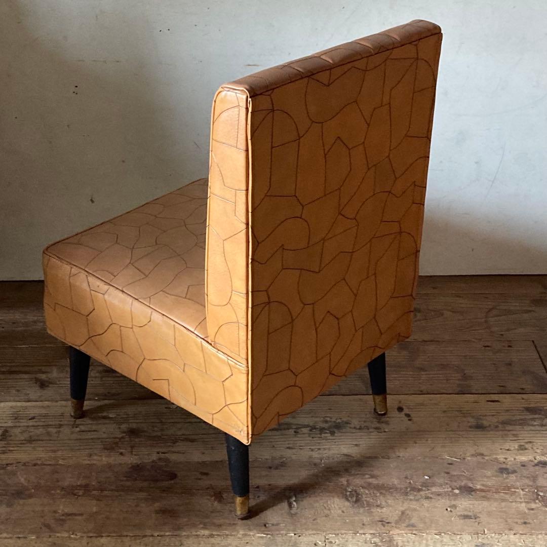 2点セット ヴィンテージ レトロ ソファ 喫茶 カフェ ミッドセンチュリー