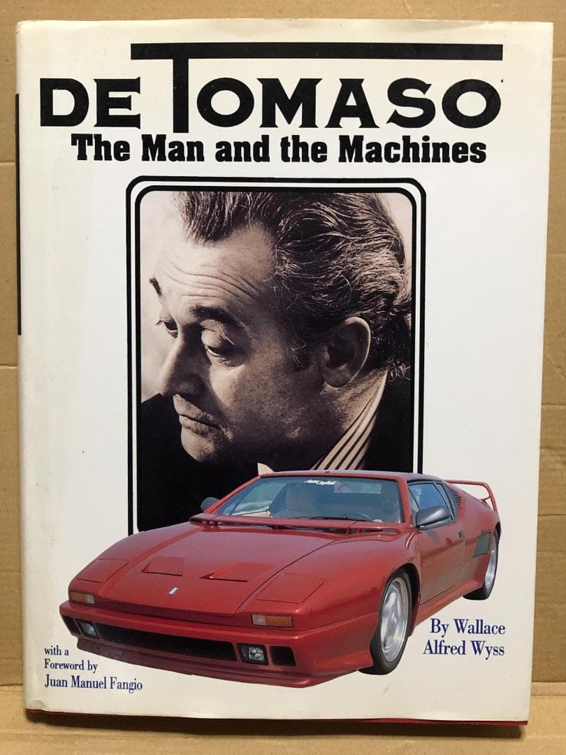 洋書 DE TOMASO The Man and the Machines