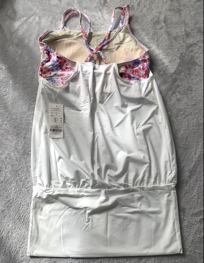 【新品タグ付き】【SUKALA】エンブロイダリープリントカバーキャミソール Ｍ