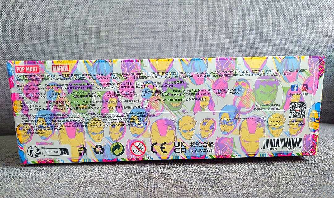 MARVEL アベンジャ―シリーズフィギュア POP MART