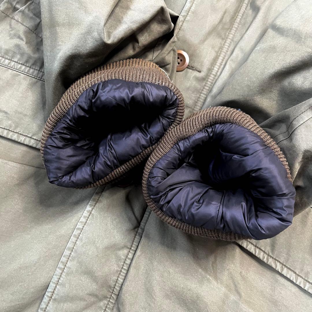 希少✨MHL. エムエイチエル ダウンジャケット モッズコート フード 極暖