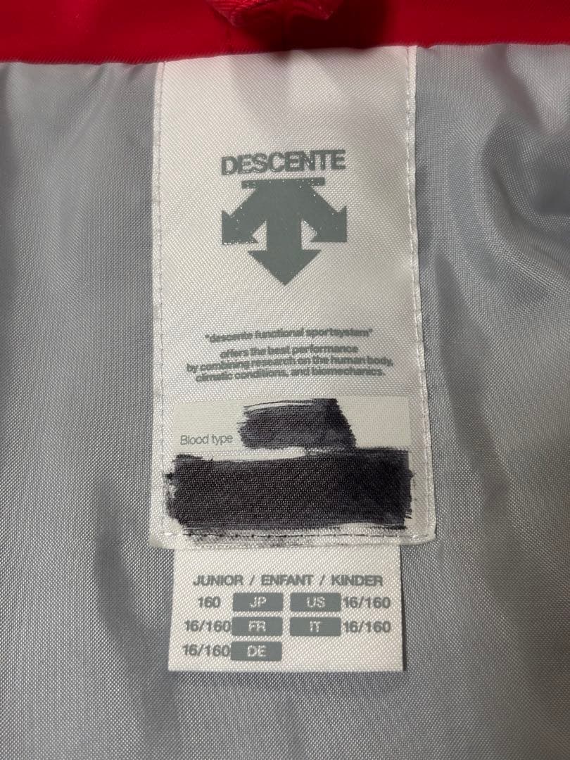 デサント　160cm スキーウェア　スキーウエア　子供　DESCENT キッズ