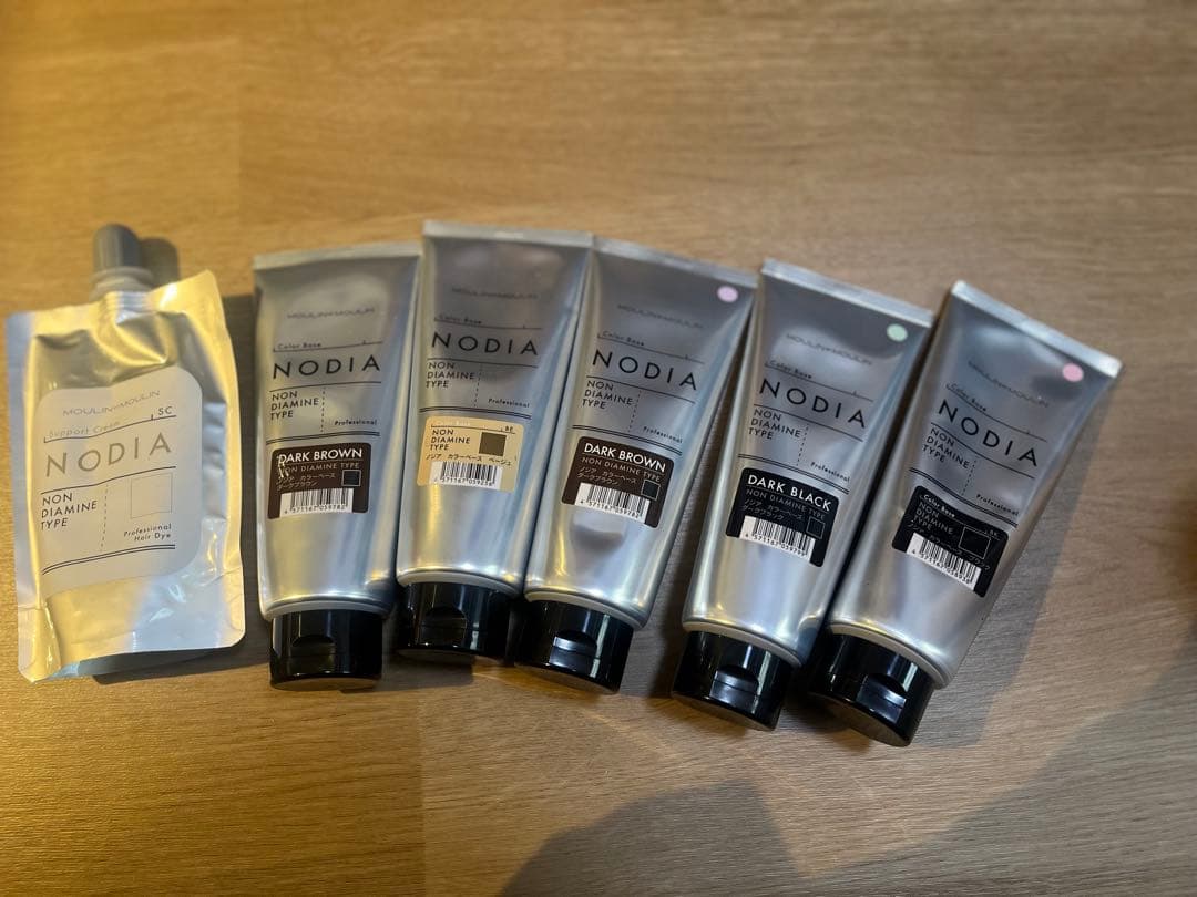 NODIA ダークブラウン カラーリング剤 セット