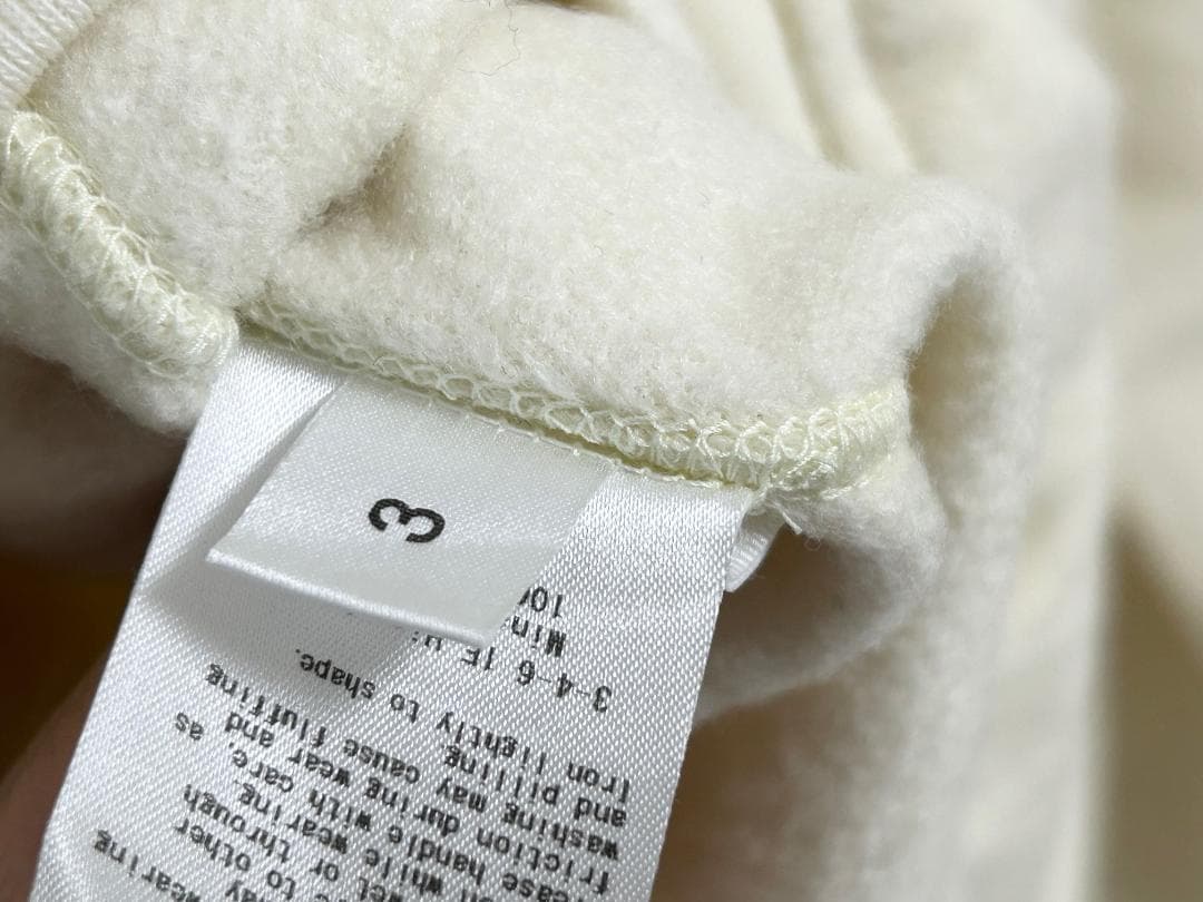 24AW Cale スーパー120 エアーウール 裏毛 スウェット カル