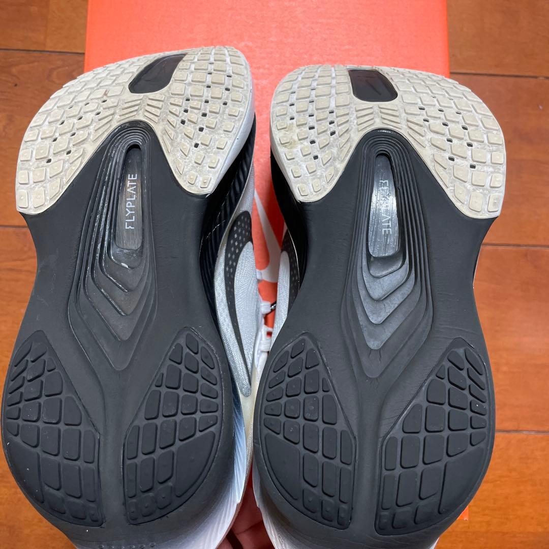 NIKE Zoom Fly 6 ホワイト/ブラック 26.0cm