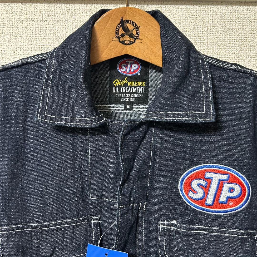 未使用 STP デニム素材 つなぎ オールインワン Sサイズ