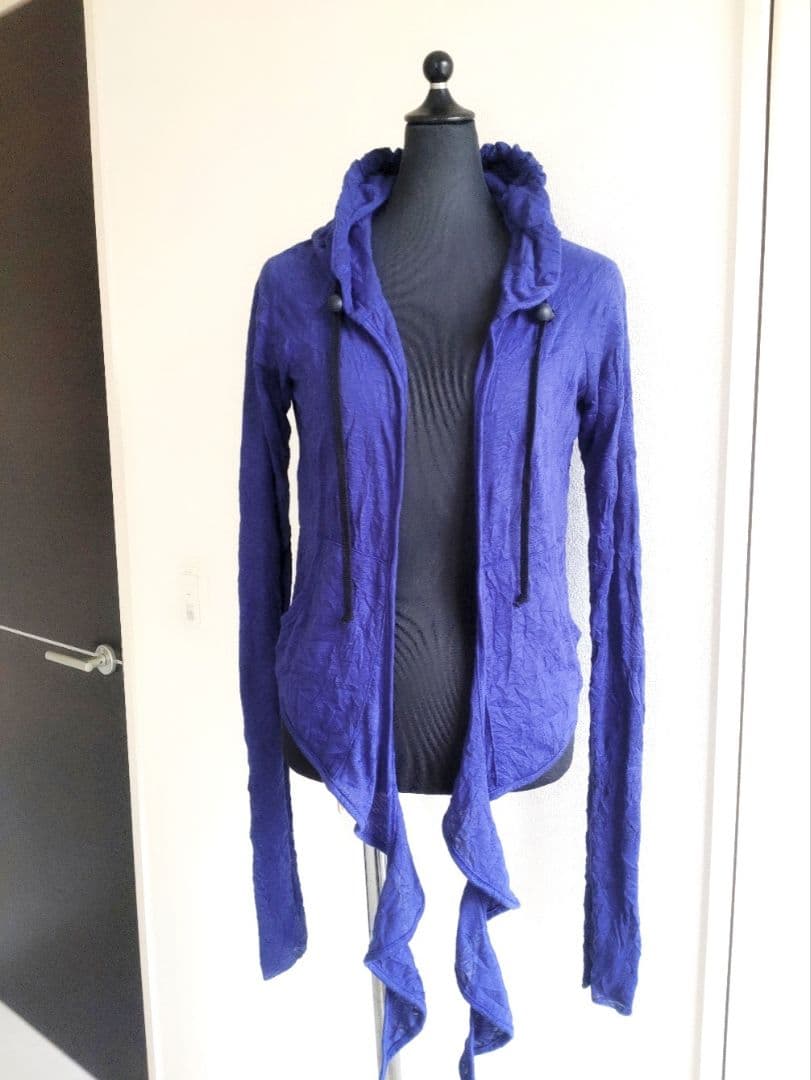 LGB ルグランブルー 新品 フード 羽織り パーカー カーディガン