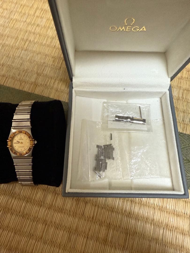 OMEGA コンステレーション コンビ】ステンレス×ゴールド レディース腕時計