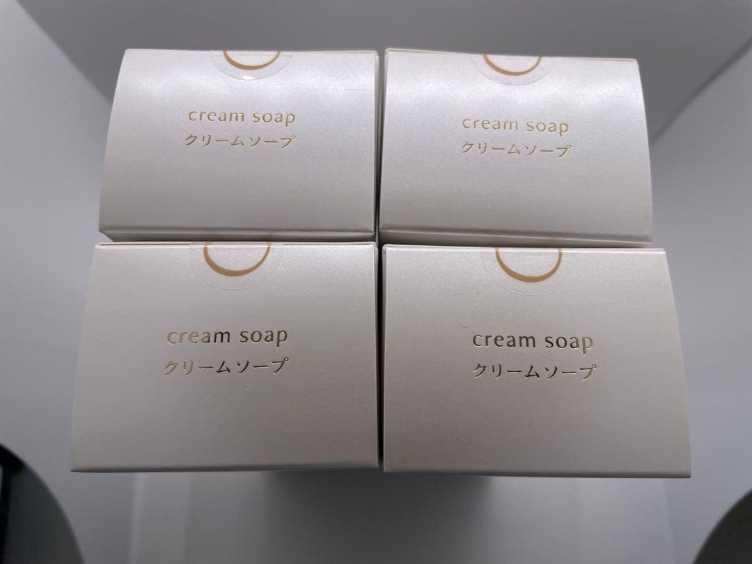 ★4個★クリームソープ★（洗顔フォーム）★イオン化粧品★温泉の恵み★しっとり★
