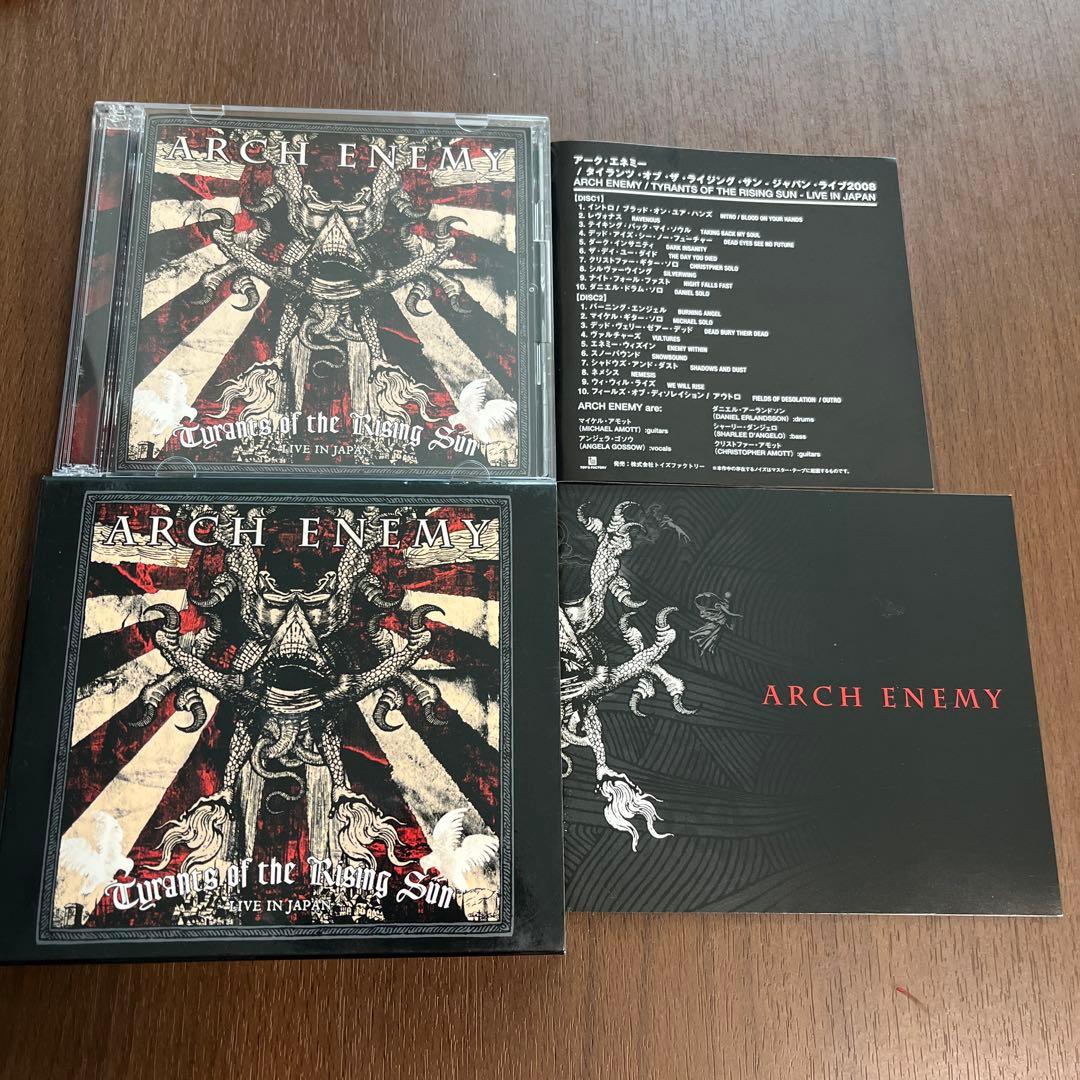 アーチ・エネミー Arch Enemy Live ライブ CD DVD