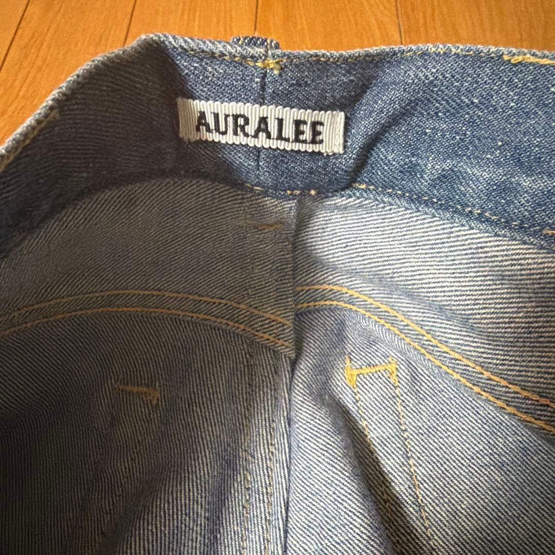 パンツ AURALEE HARD TWIST DENIM PANTS
