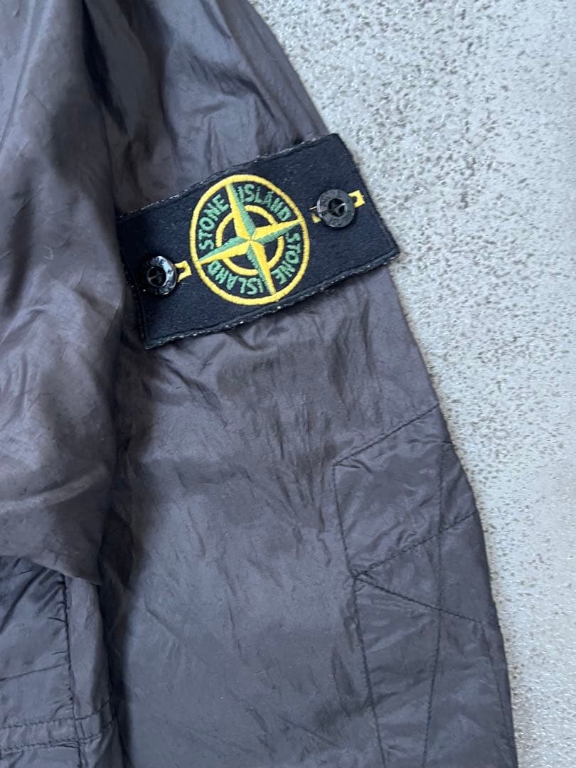 ぽ*ぽ様 STONE  ナイロンジャケット　XL ※リペア有り