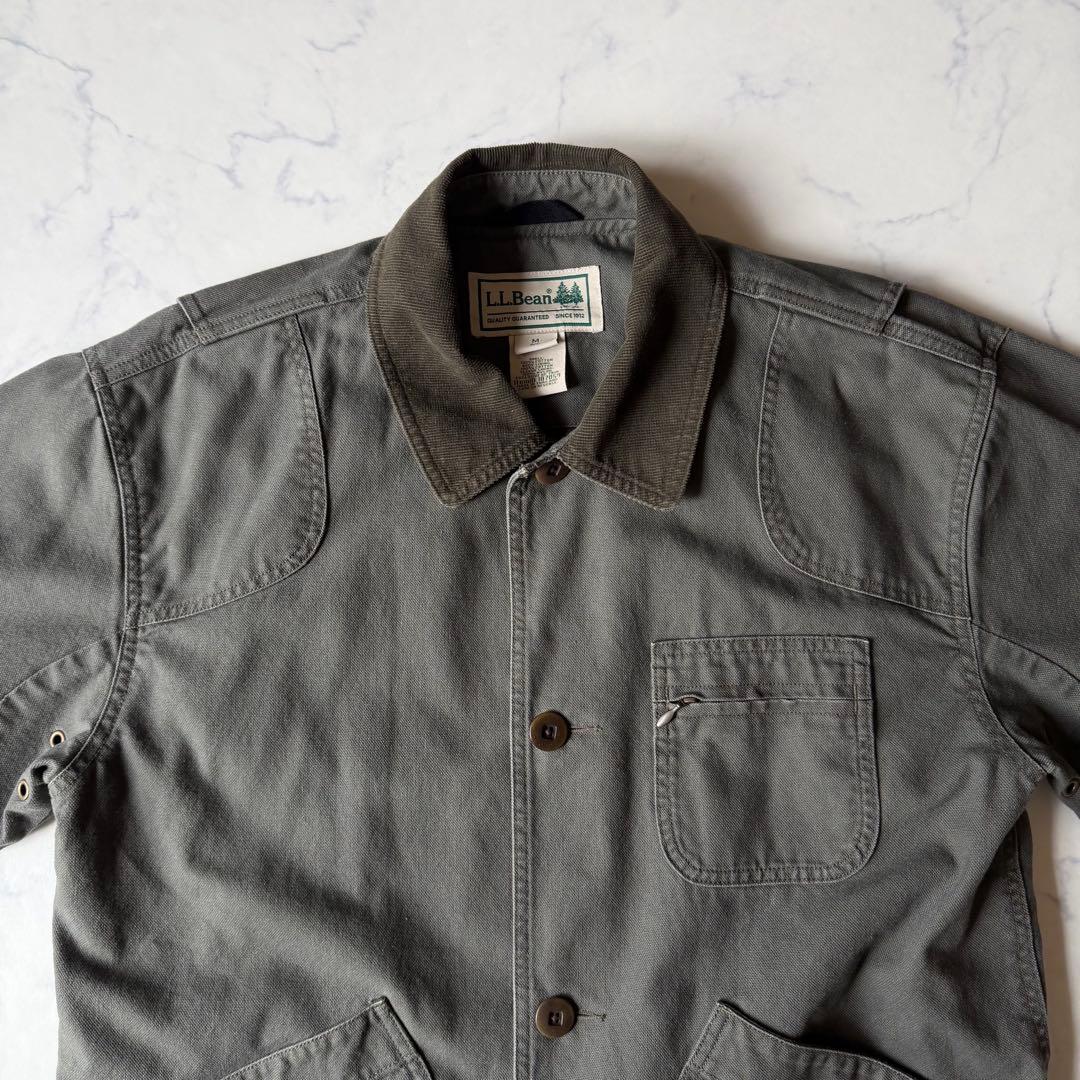美品✨L.L.Bean ハンティングジャケット XL相当 襟コーデュロイ