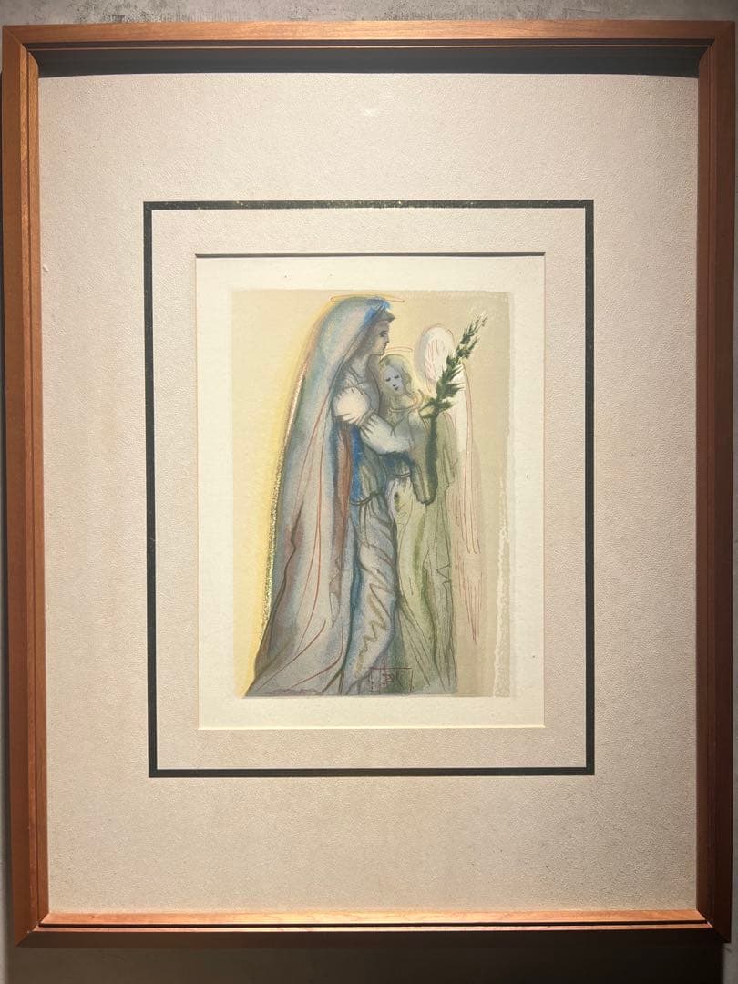 他の方発送×Salvador Dalí 【神曲】 lithograph 証明書