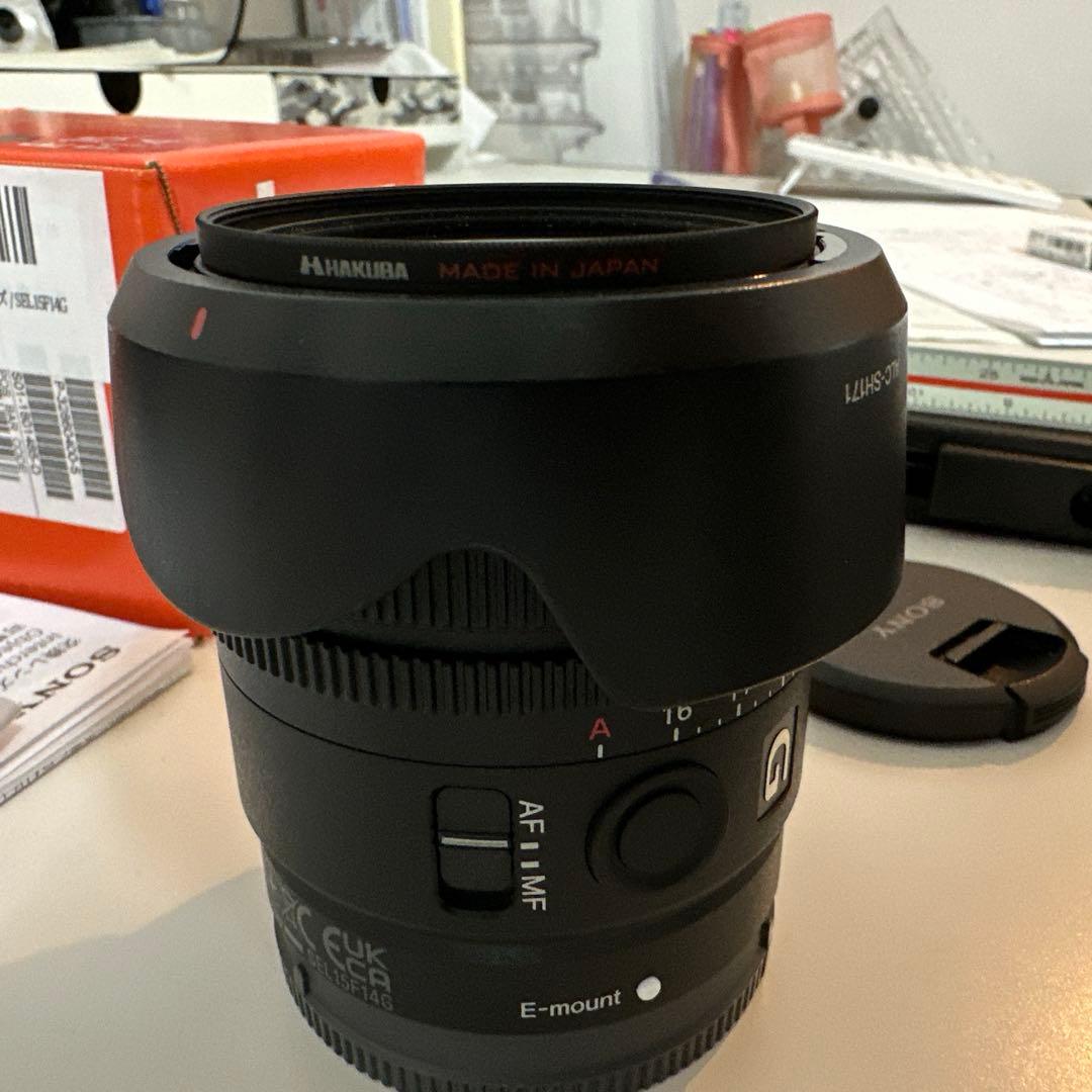[美品]SONY SEL15F14G 15mm F1.4 G 交換レンズ