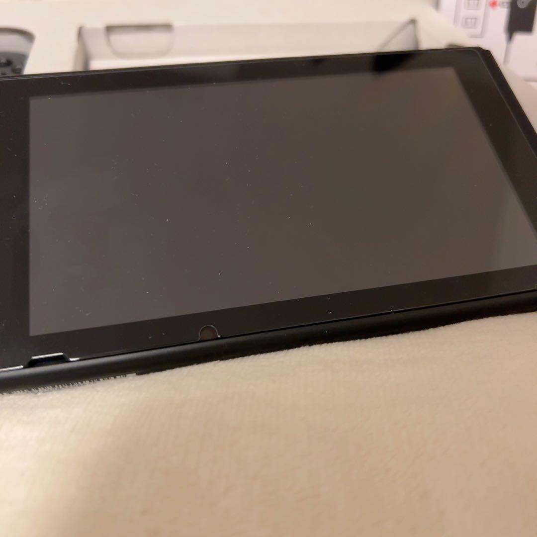 Switch本体 箱有 ソフト3本付 フルセット　付属品完備