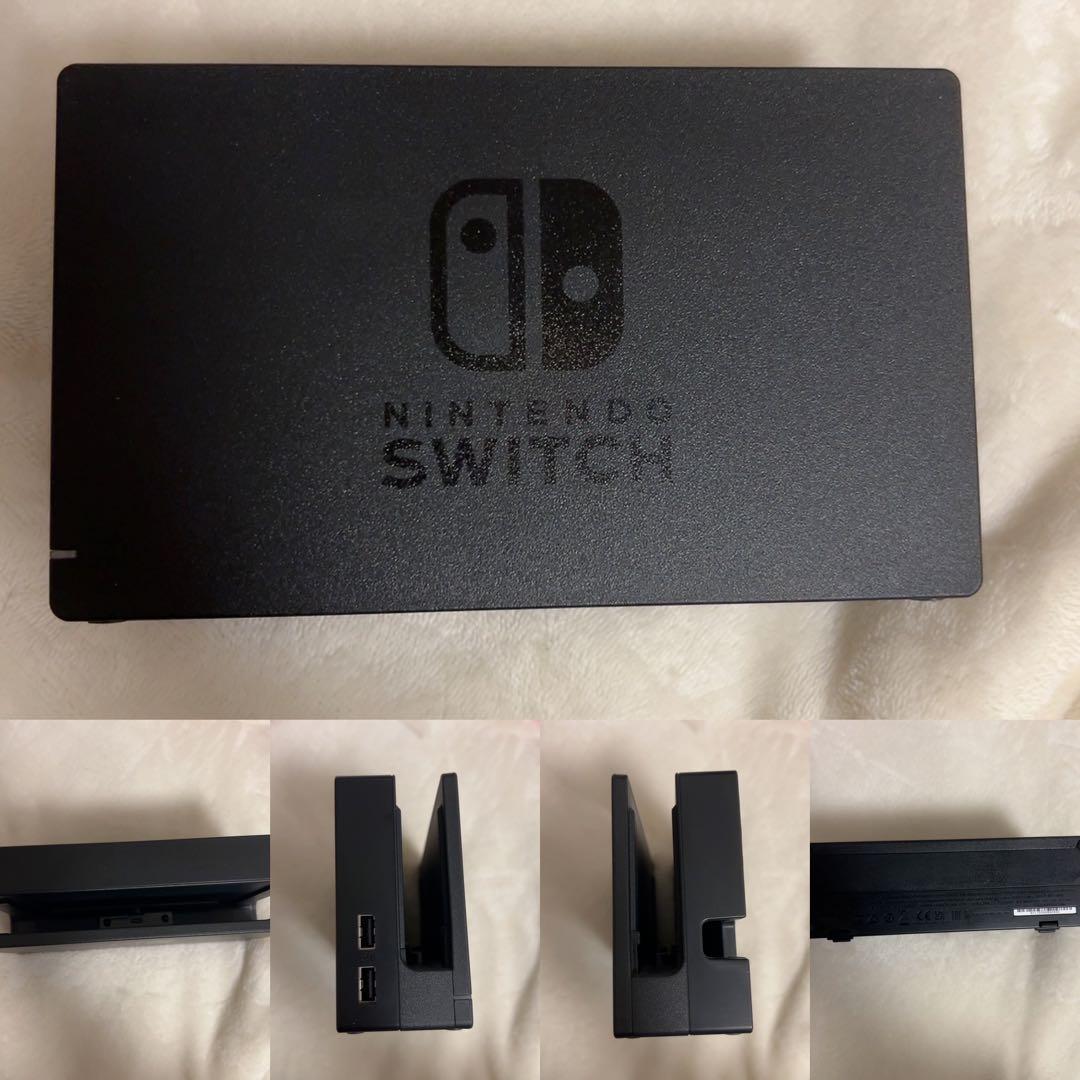 Switch本体 箱有 ソフト3本付 フルセット　付属品完備