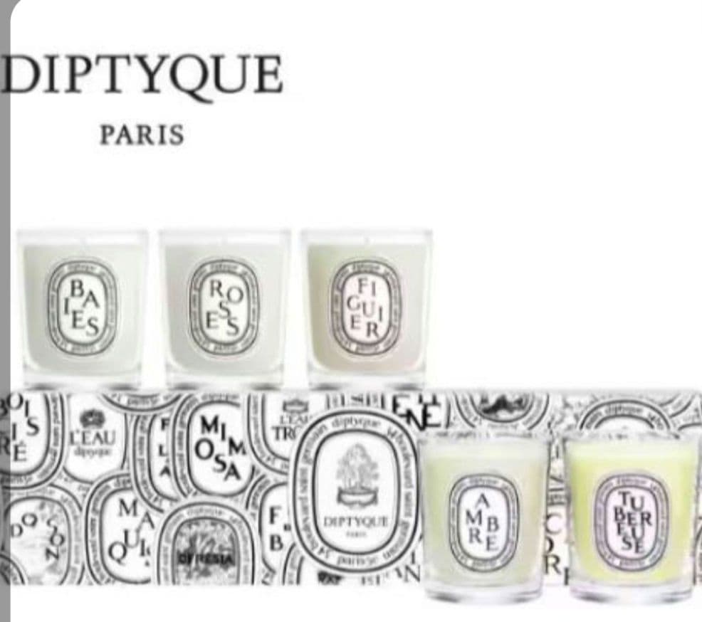 ギズモ DIPTYQUE ディプティック ミニキャンドルセット