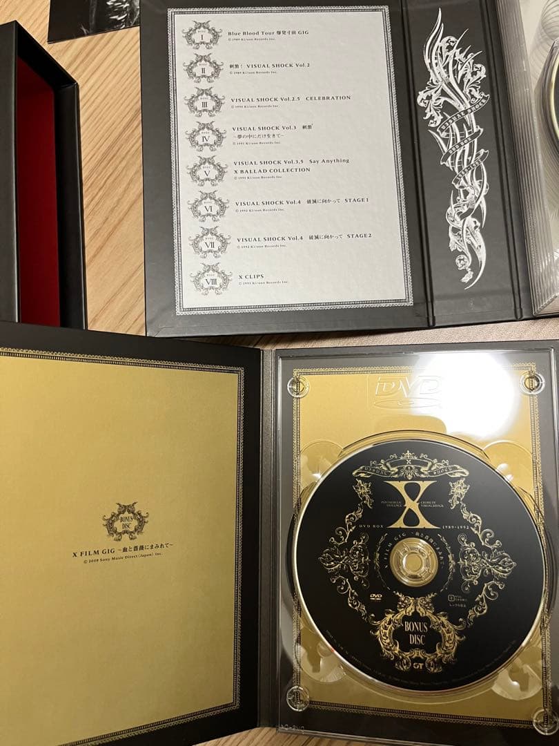 X xjapan DVD BOX 2点まとめ売り