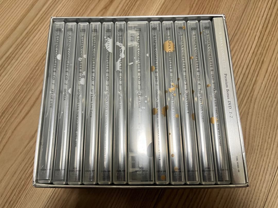 X xjapan DVD BOX 2点まとめ売り