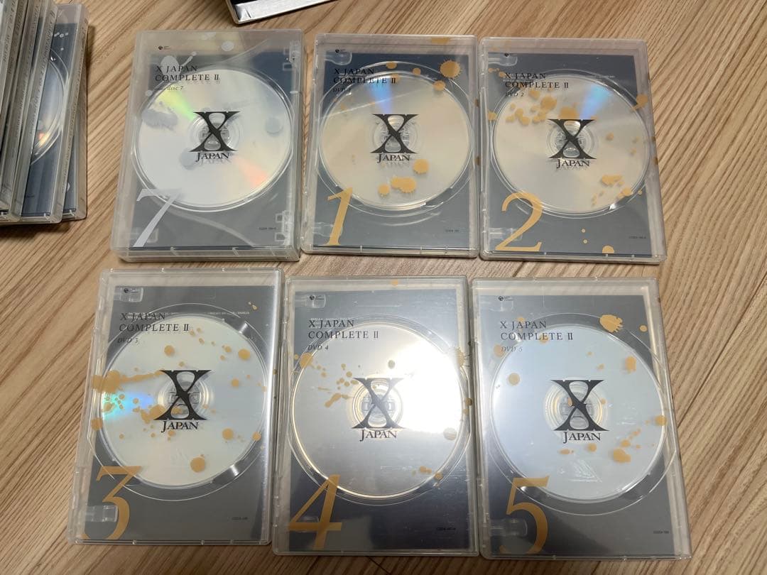 X xjapan DVD BOX 2点まとめ売り
