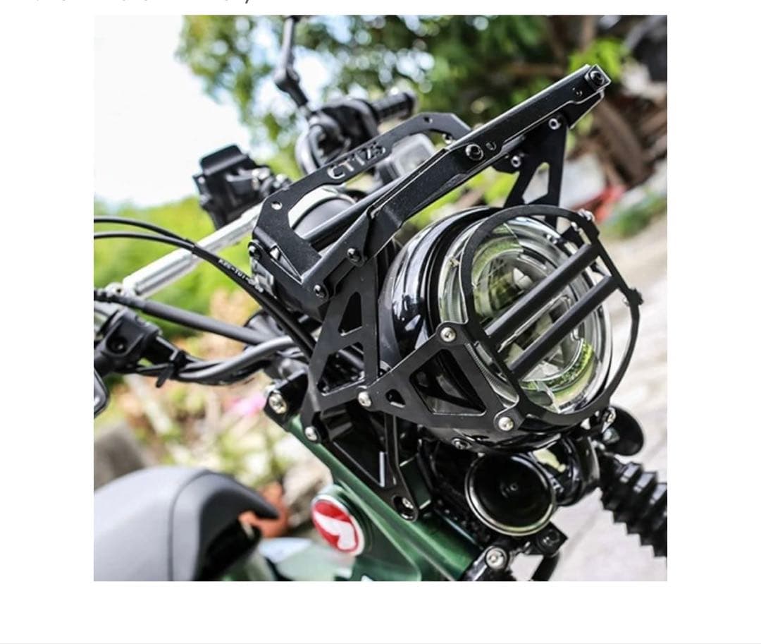 ホンダハンターカブCT125用ヘッドライトガード