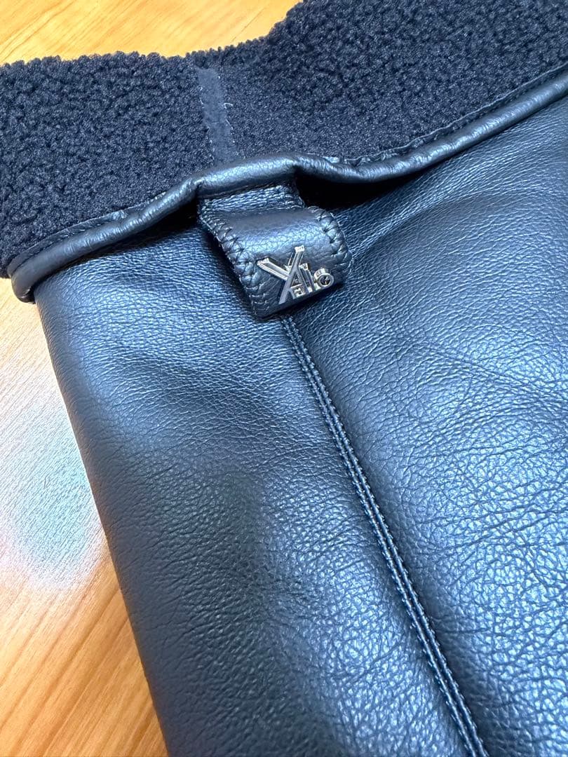 YELLO JACOB LOOSE FIT LONG BOOTS ブラック　L