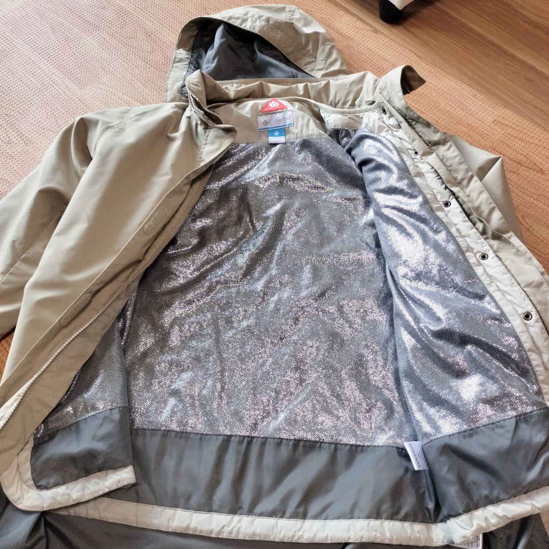 Columbia オムニヒート 3way コート 3in1 モッズコート