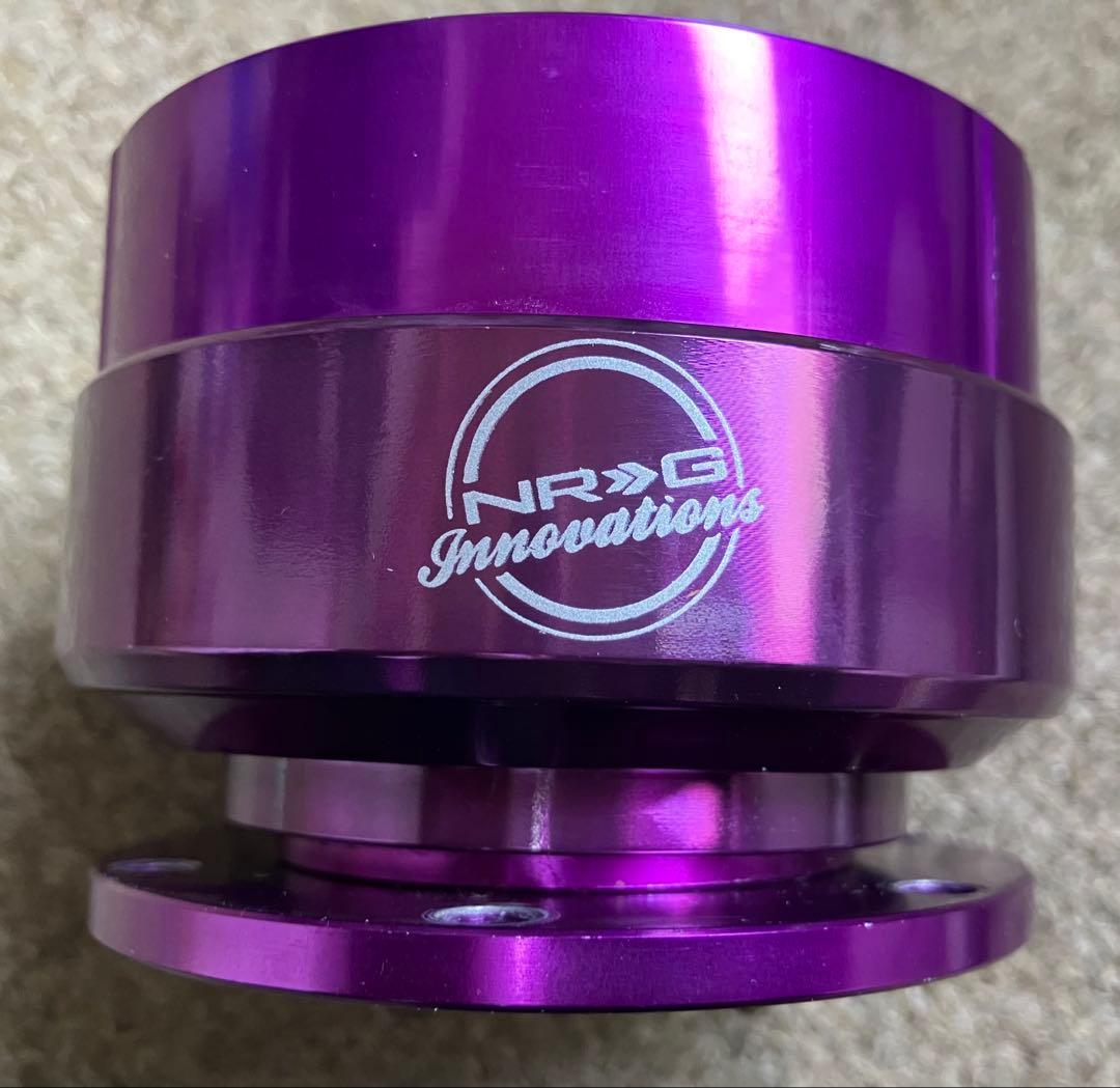 NRG SRK-200PP パープル クイックリリース　中古　レンチン音