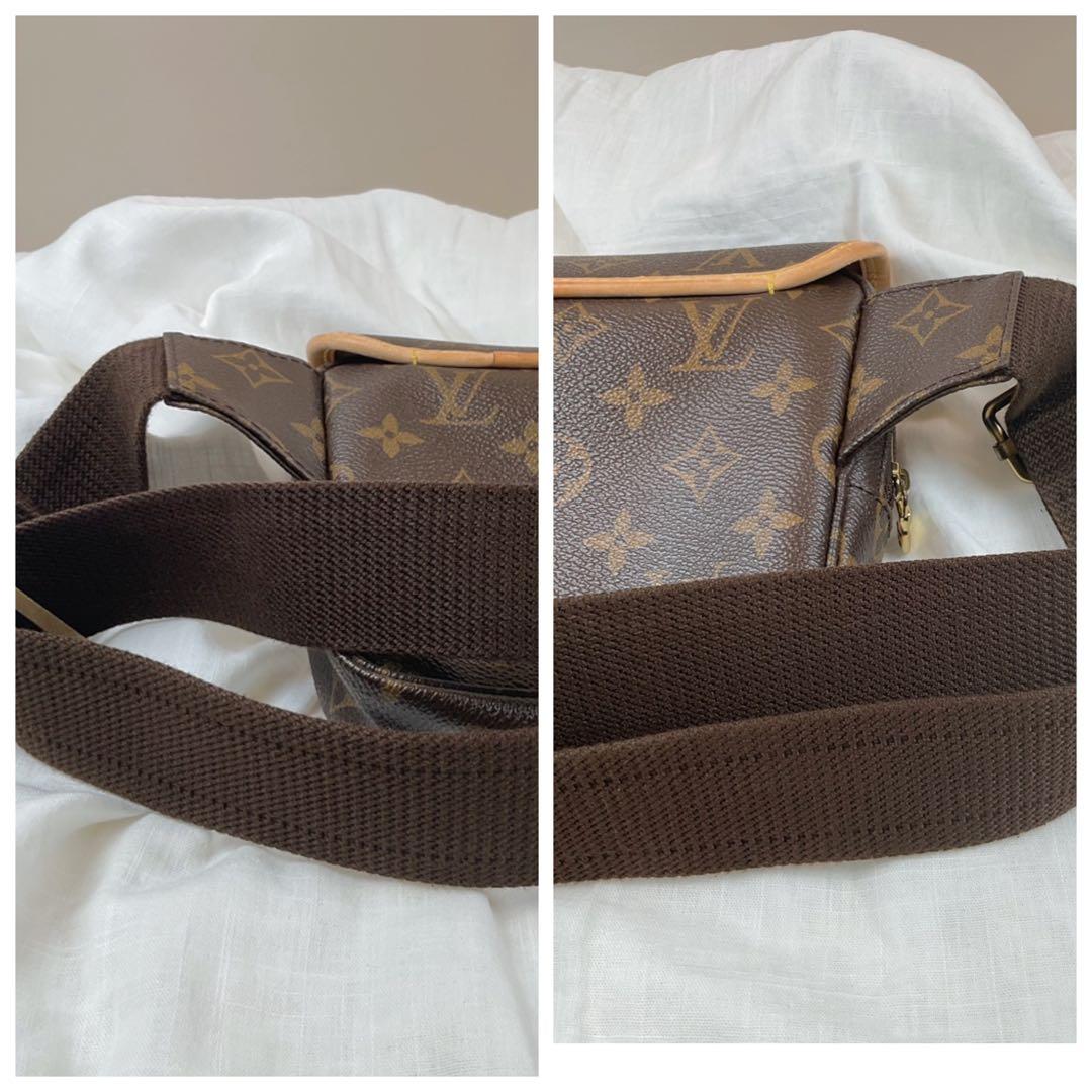 【美品】LOUIS VUITTON ボスフォール バムバッグ ウエストバッグ