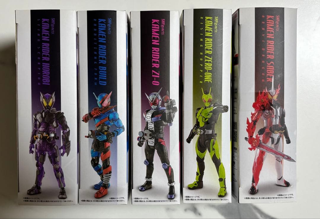 一番くじ S.H.Figuarts 仮面ライダー 5種コンプリートセット