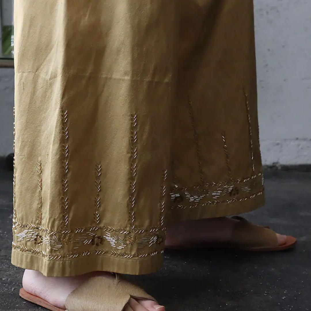 TOWAVASE ELSA シルク パンツ