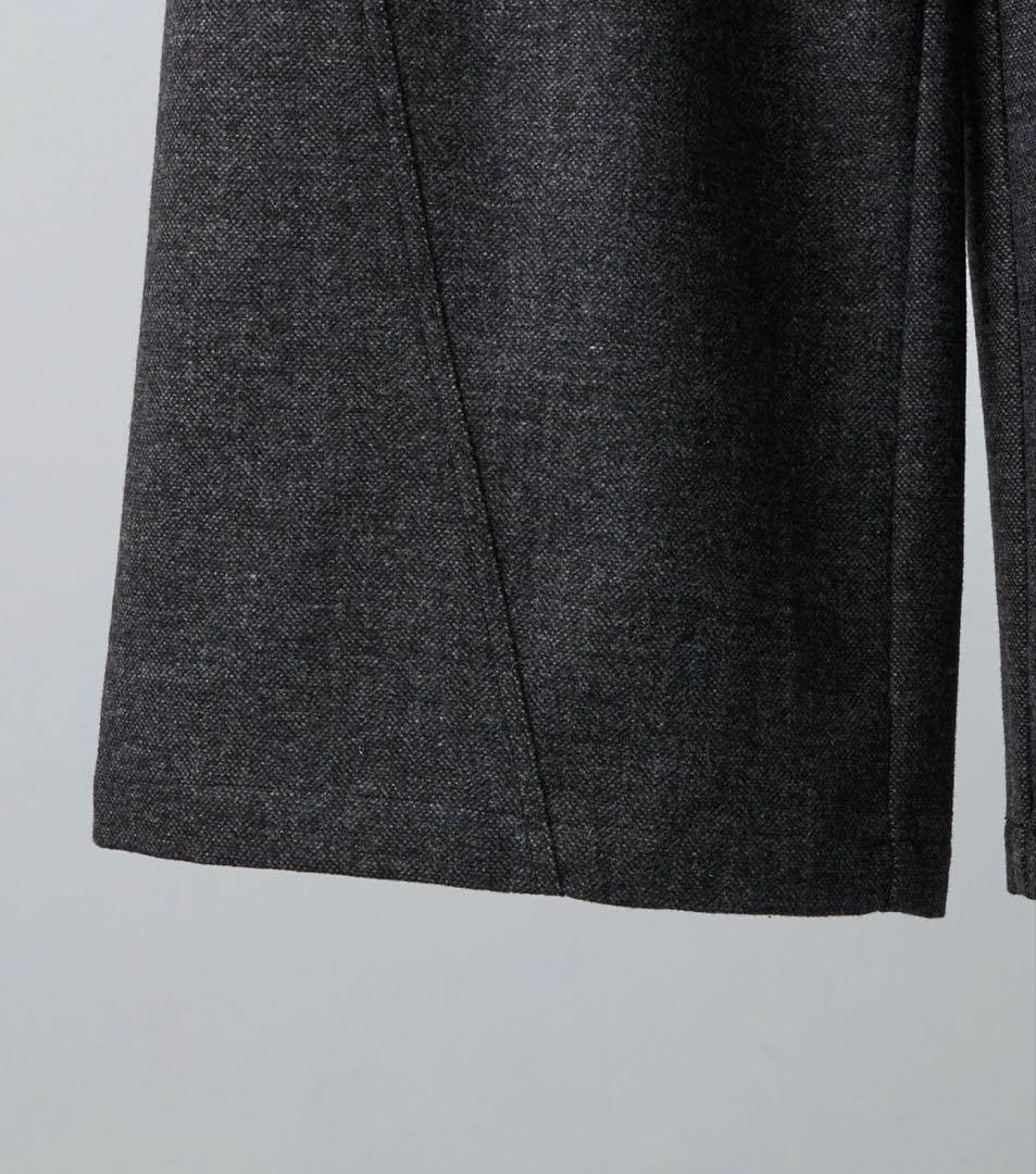 【CLEL】 ウールブレンド ヘリンボーンツイード3Dパンツ XSサイズ