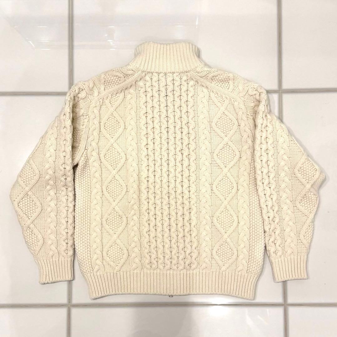 未使用 vowels 2025AW ケーブルニット バウルズ