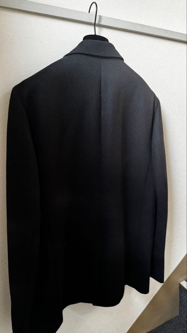 Off-White オフホワイト ブラック テーラードジャケット カラーボタン