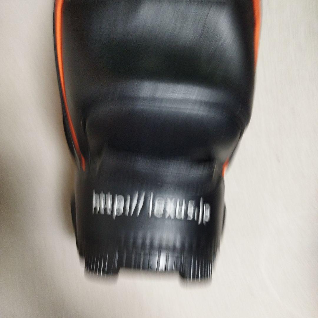 Lexus キャスター付きキャディバッグ オレンジ ブラック フードなし