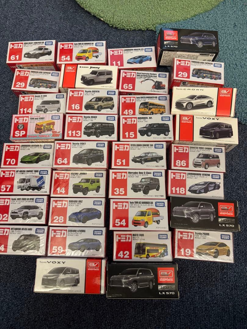 ★★新品未使用トミカ　まとめ売り　34台★★①